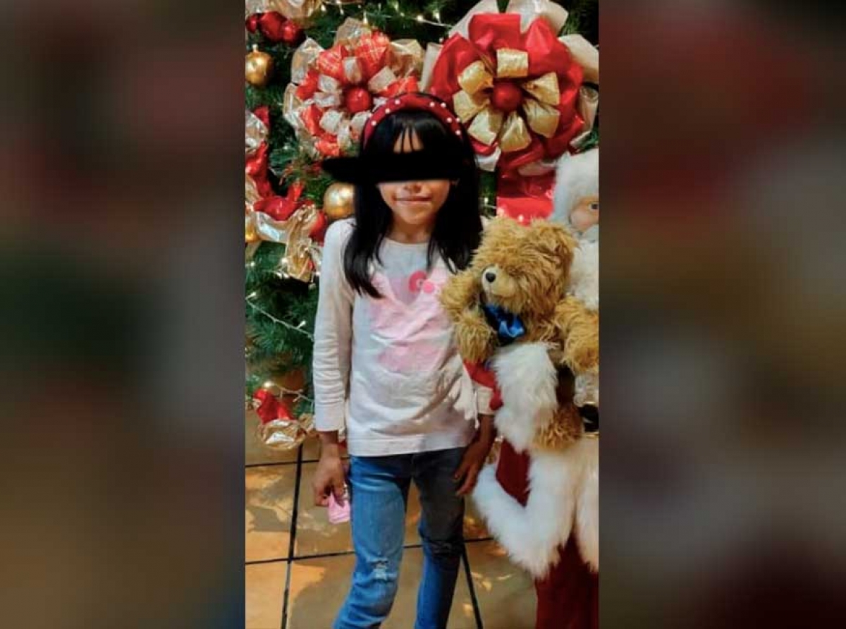 La pequeña Astrid se encuentra extraviada