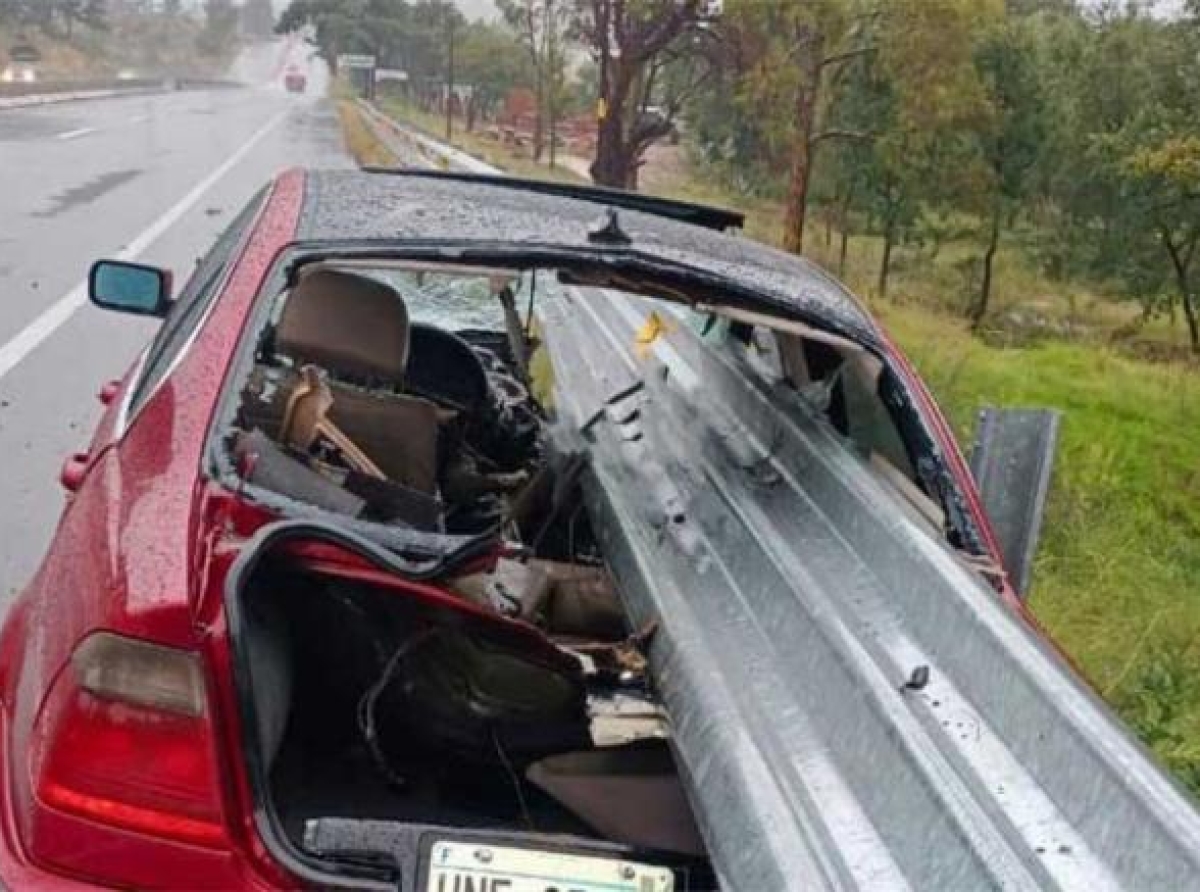 Muere bebé en accidente automovilístico