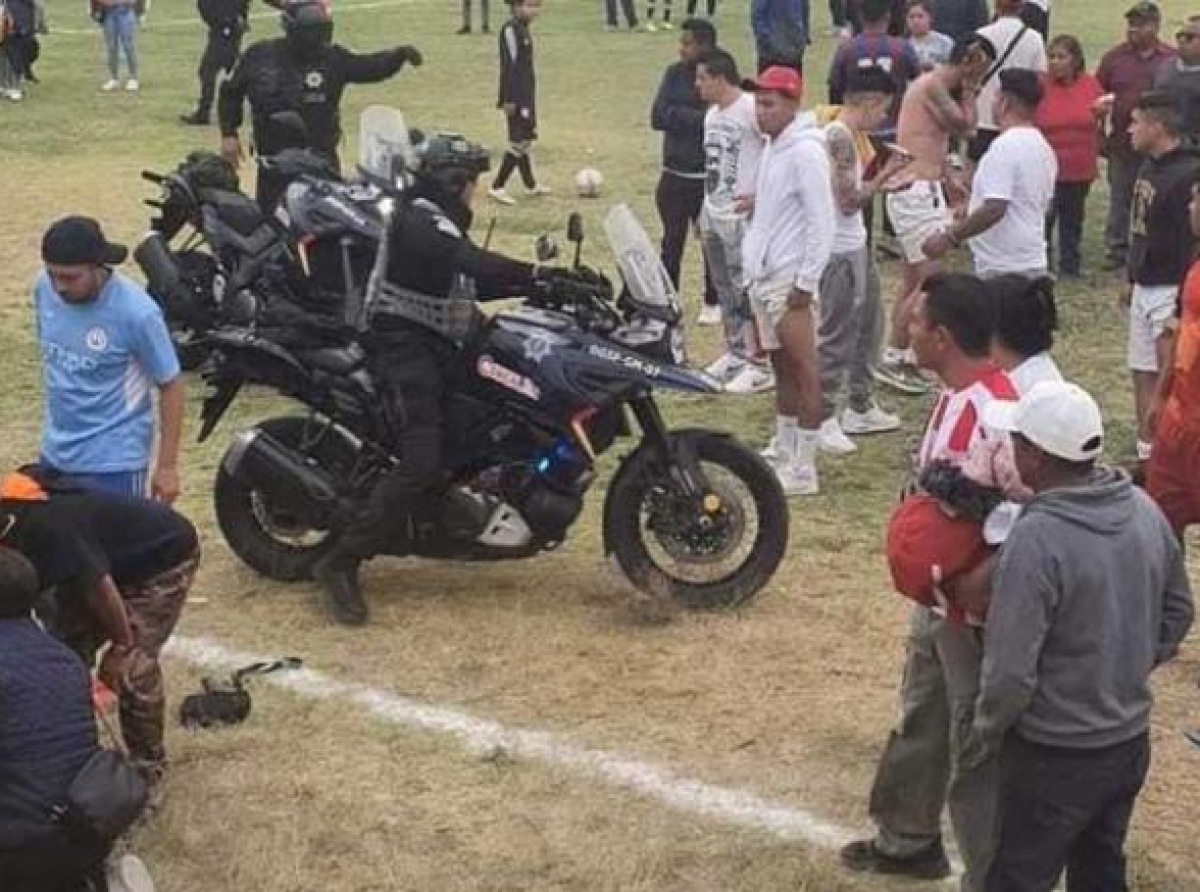 Torneo de futbol termina en balacera, hay un muerto