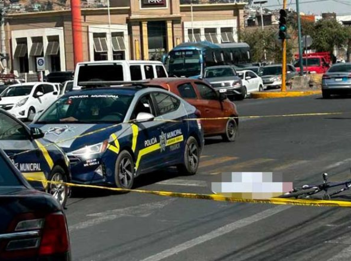 Muere ciclista atropellado en la Adolfo López Mateos