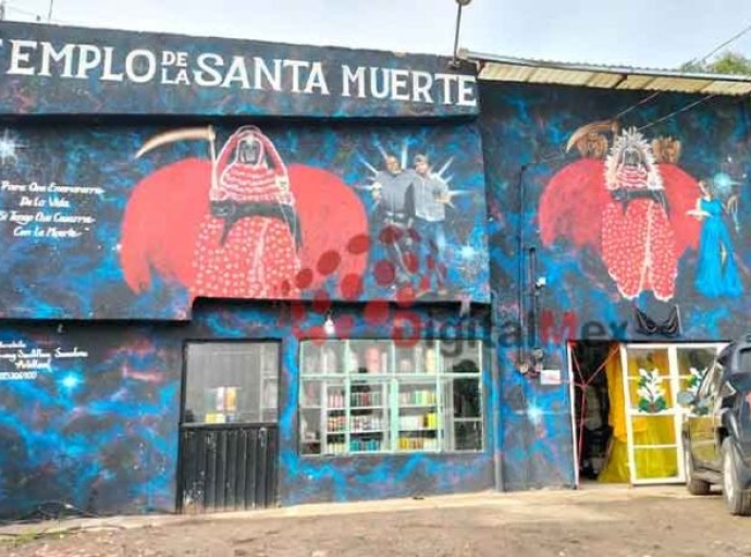 A balazos matan a mujer en templo de la “Santa Muerte”