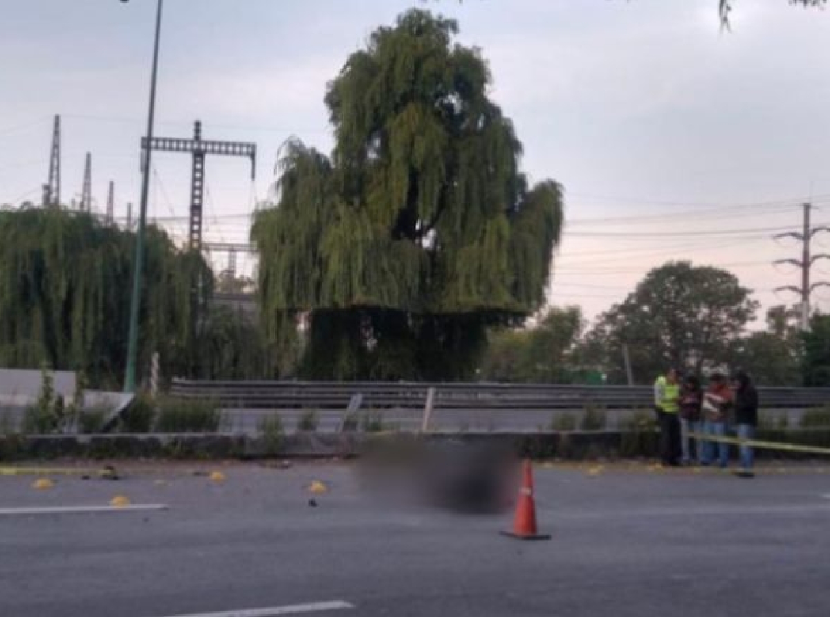 Muere motociclista en la México-Toluca en Lerma