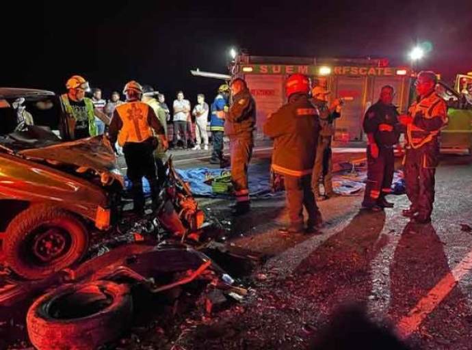 Cinco muertos deja fuerte accidente en la autopista Toluca-Valle de Bravo