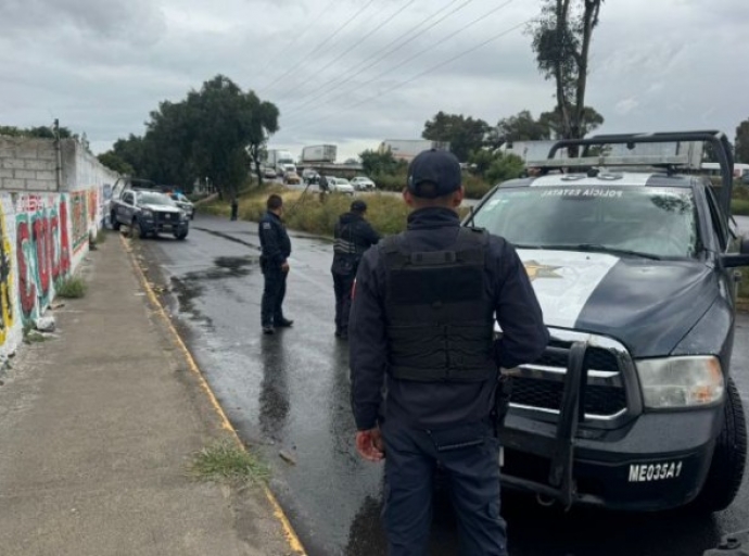 Abandonan torso humano en la Texcoco-Lechería