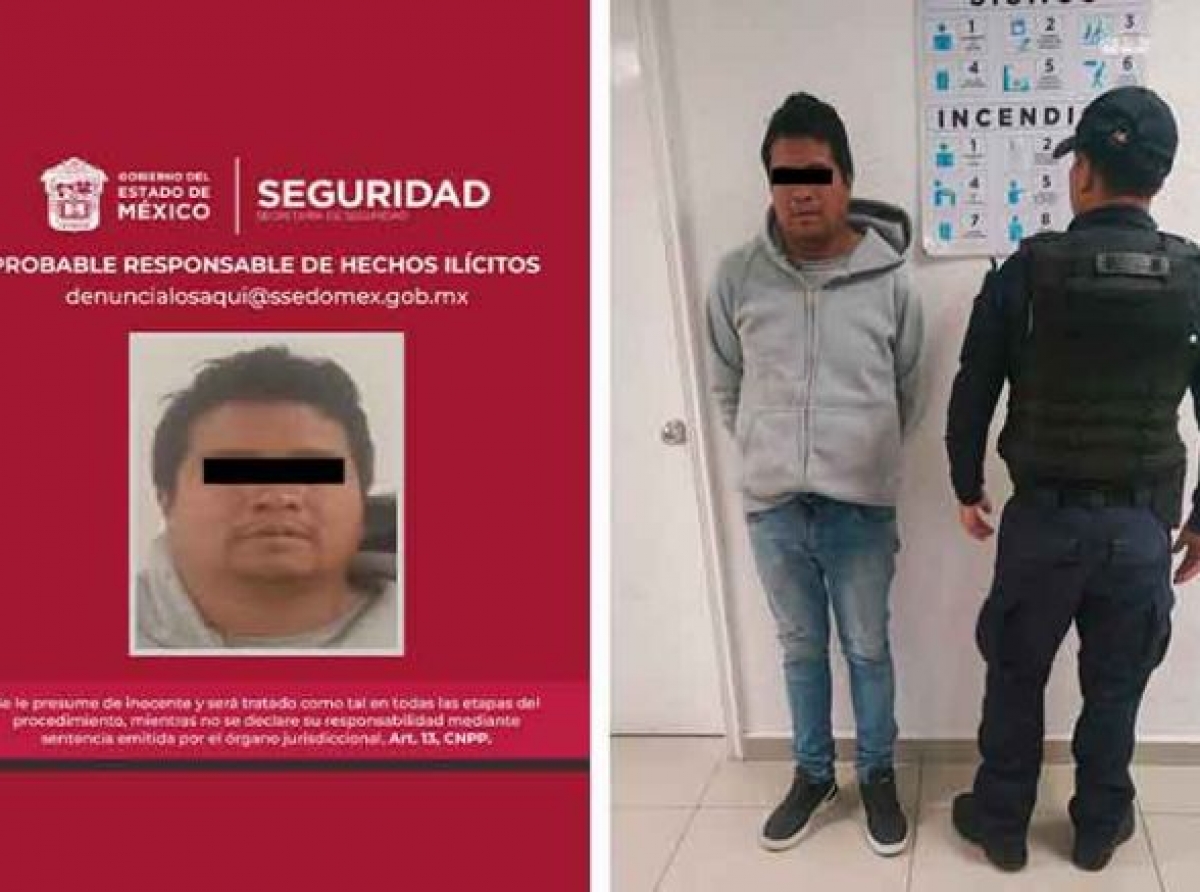 Cae asaltante de robó a pasajeros de taxi colectivo