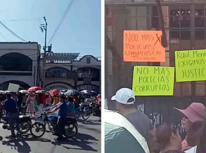 Con ataúd, piden justicia por muerte de joven asesinado por policías