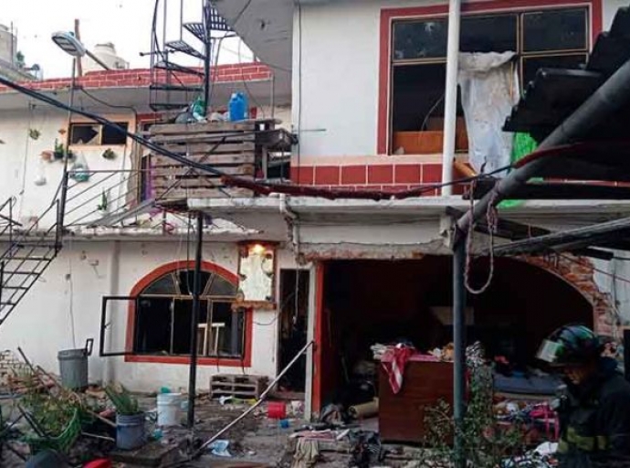 Explosión por acumulación de gas en Tlalnepantla