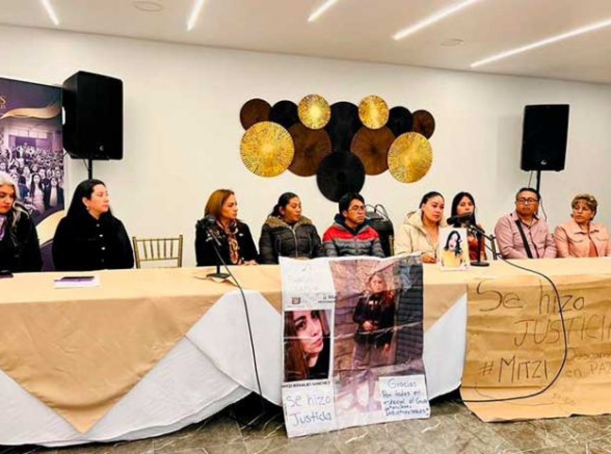 Logra Esmeralda de Luna condena de 140 años a feminicidas de Mitzi