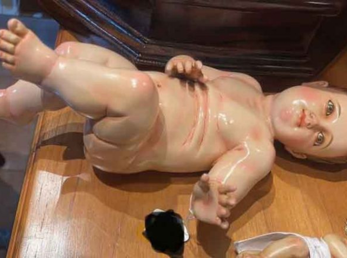 Robaron a Niño Jesús y se arrepintieron