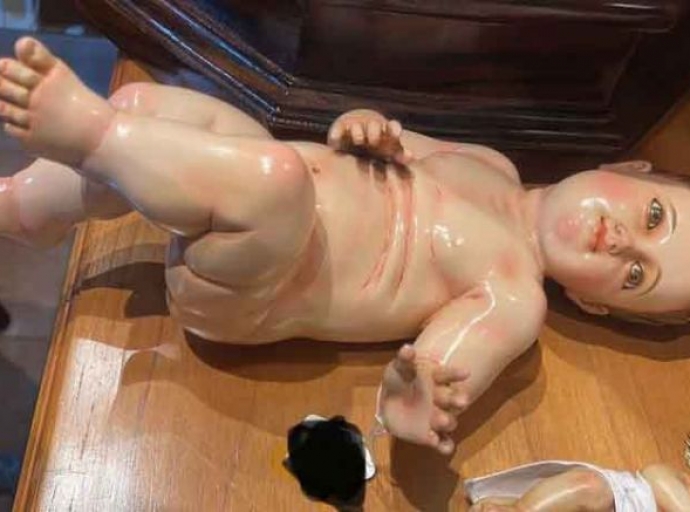 Robaron a Niño Jesús y se arrepintieron
