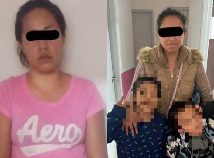 Mamá golpeaba a sus pequeños hijos