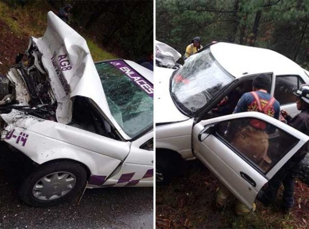 Muere taxista en la Toluca-Zitácuaro