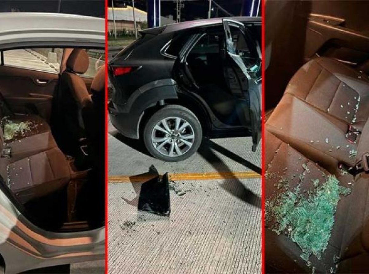 Cristalazos y robos; denuncian aumento de inseguridad
