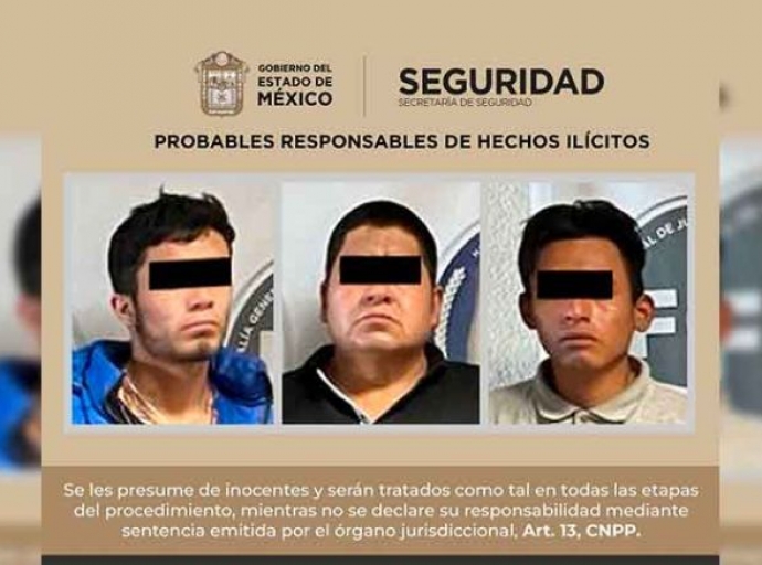 Caen tres y una menor por llevar droga; podrían ser secuestradores