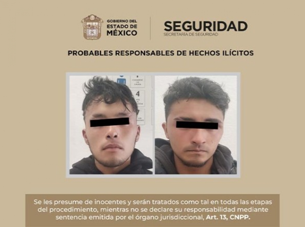 Los detuvieron mientras robaban casa