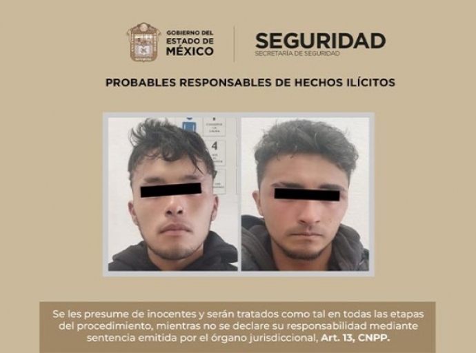 Los detuvieron mientras robaban casa