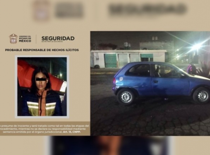 Arrestan a mujer por robar con violencia