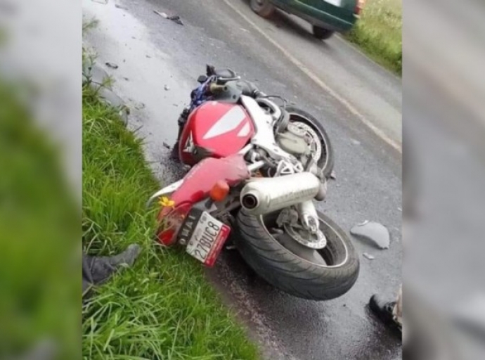 Muere motociclista en accidente en la Toluca-Ixtlahuaca 