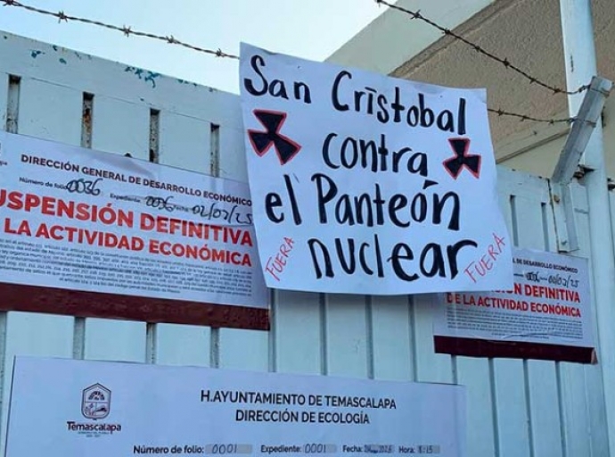 Clausuran “cementerio nuclear”