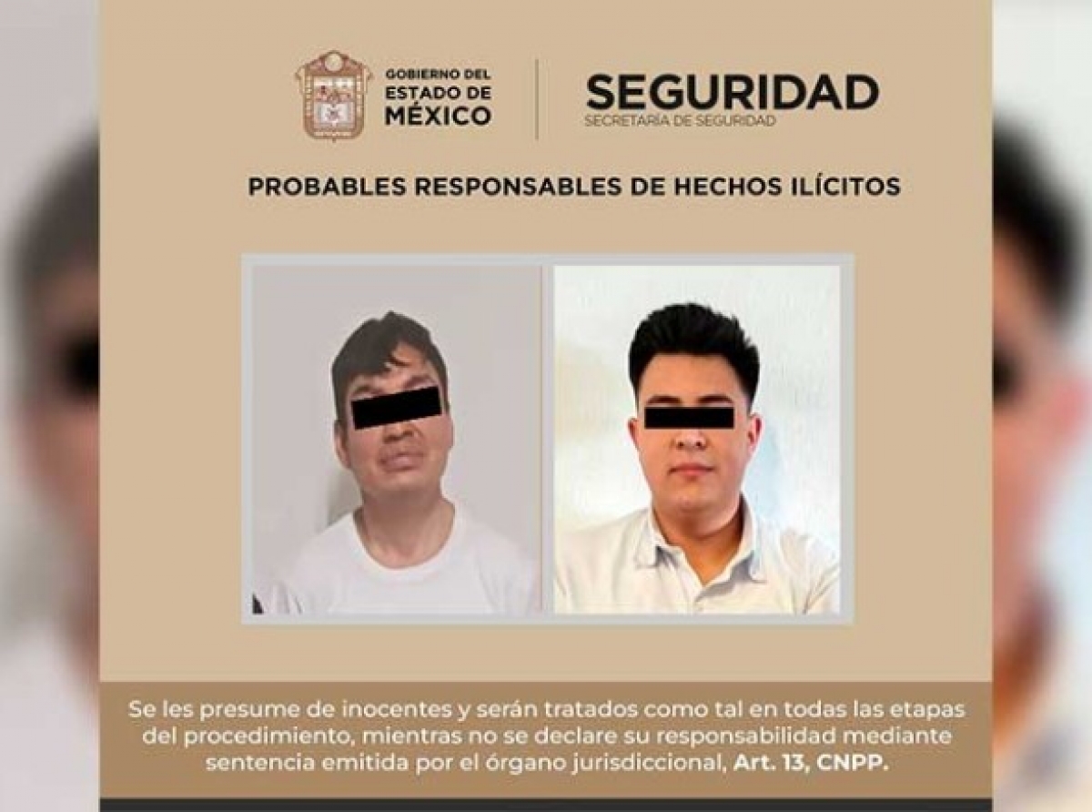 Capturan a dos sujetos por violencia familiar 