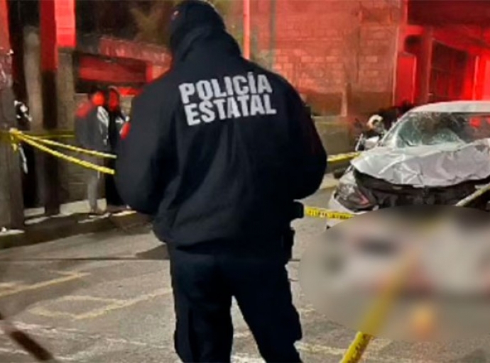 Motociclista muere arrollado por auto 