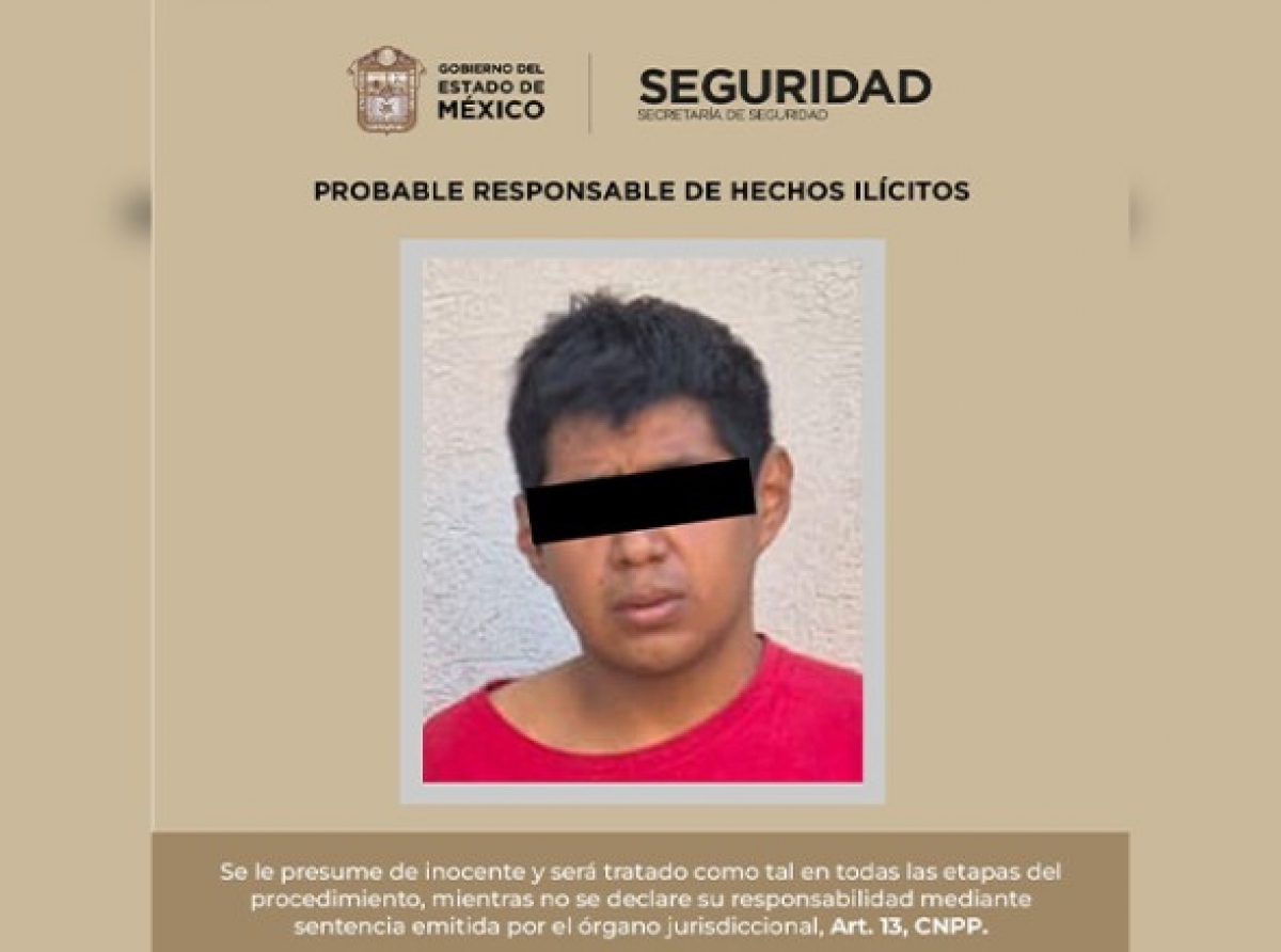 Capturan a sujeto por acuchillar y asesinar a mujer