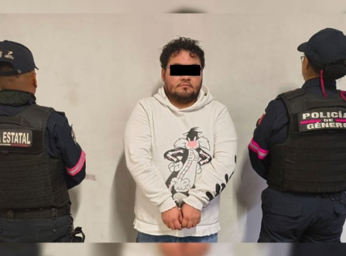 Detienen a sujeto tras violentar a mujer