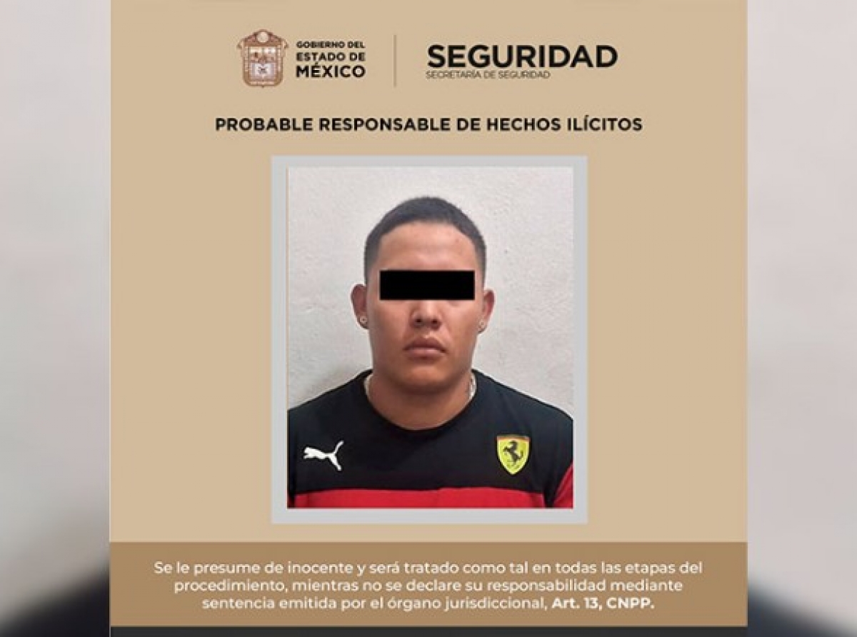 Detienen a sujeto por feminicidio y robo con violencia