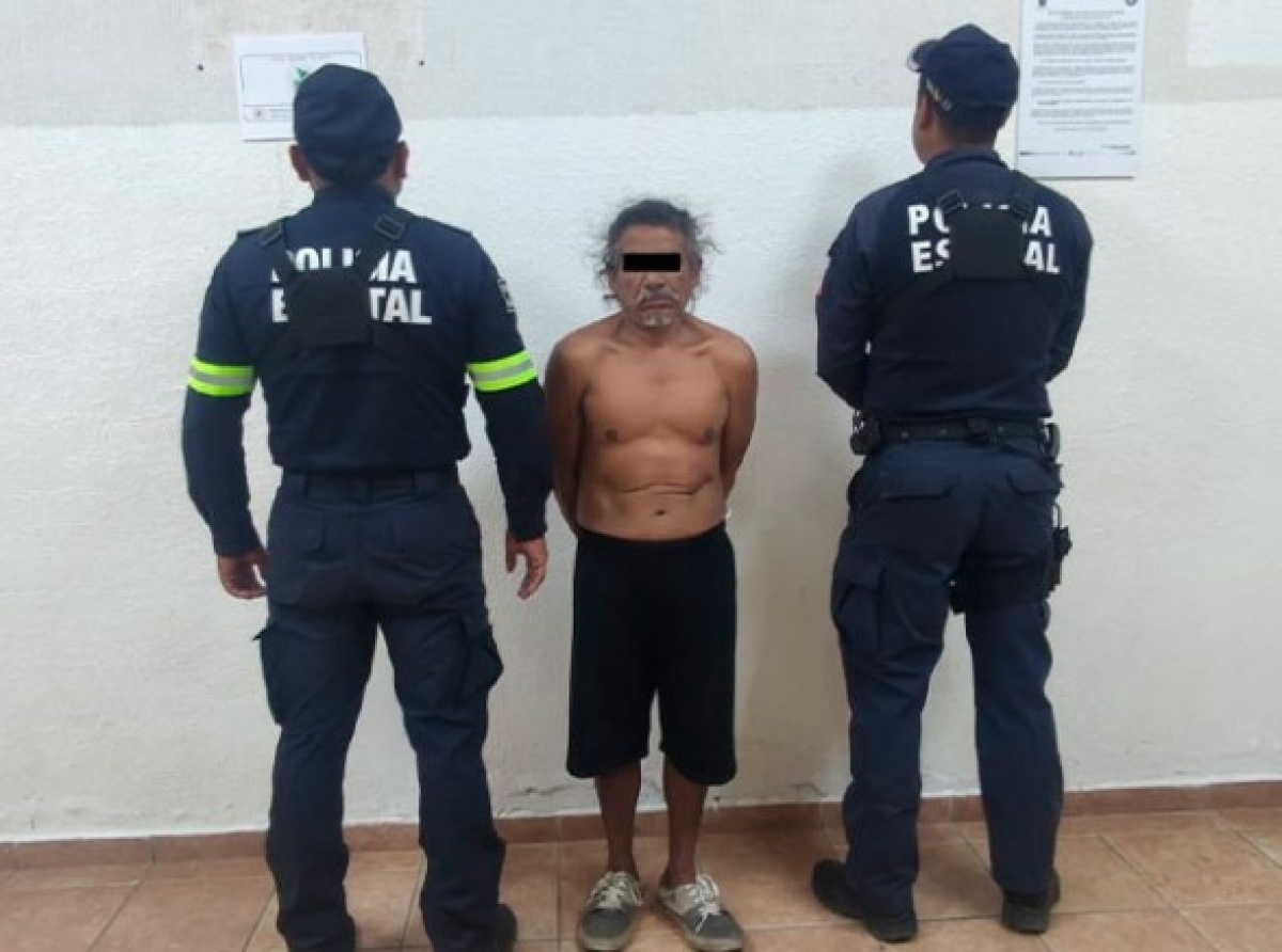 Capturan a ladrón que asaltaba con cubierto de cocina