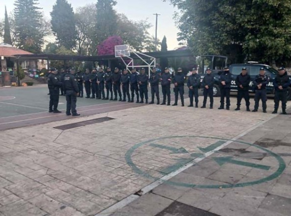 Más de 100 policías refuerzan seguridad con operativo conjunto
