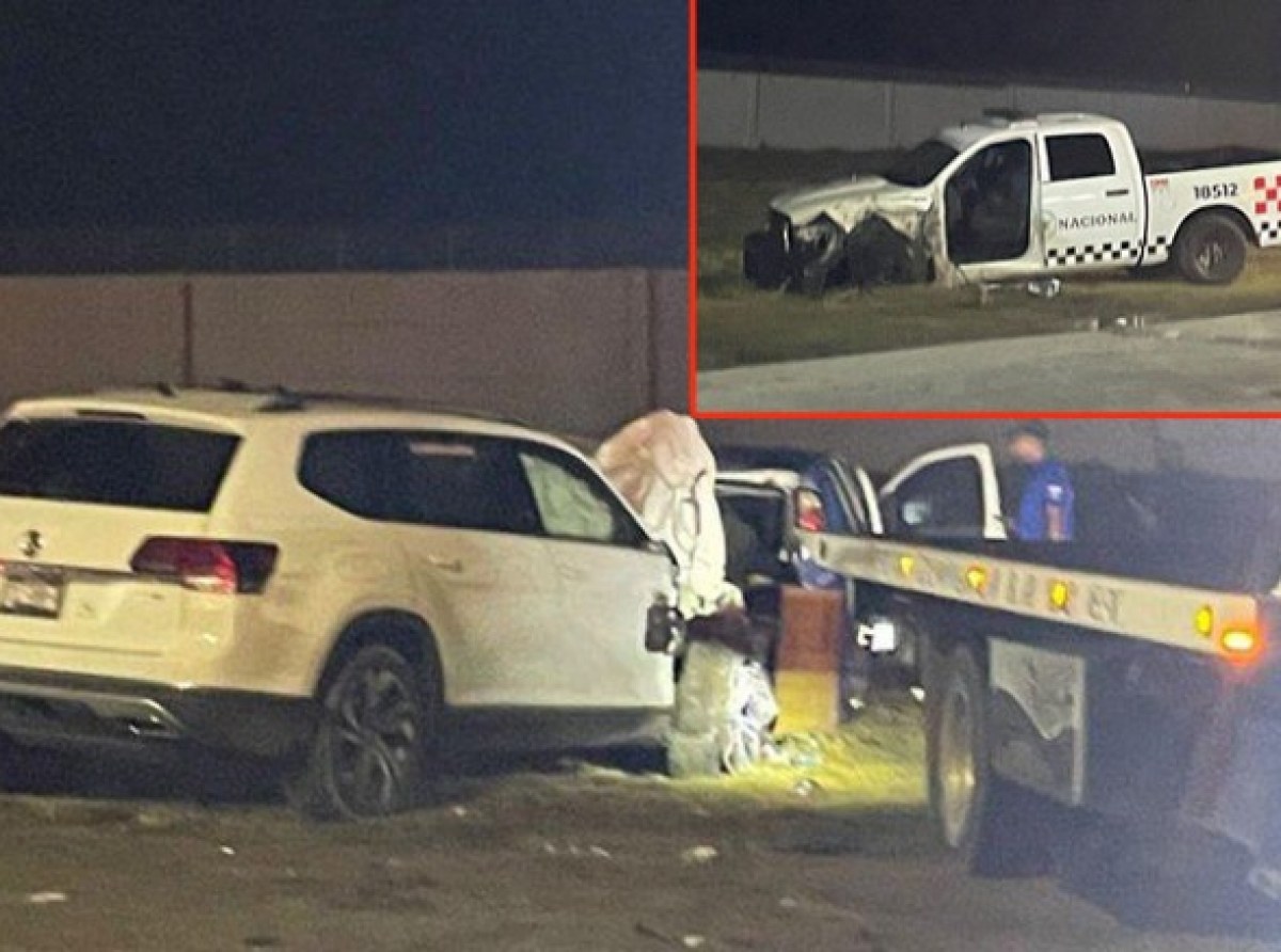 Elemento de la GN muere atropellado mientras custodiaba accidente