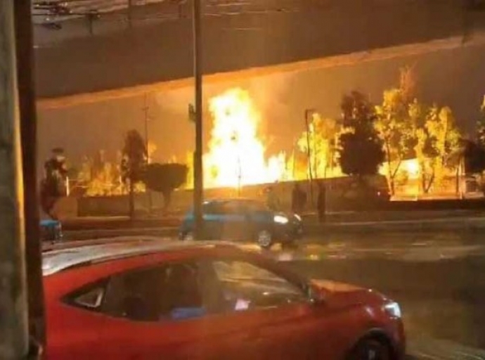  Se registra corto circuito en el Tren Suburbano 
