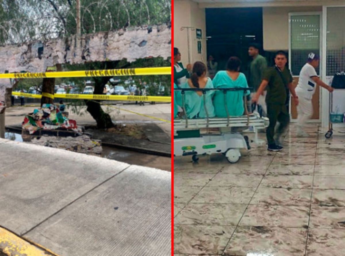 Sin servicio Hospital 53 tras inundación