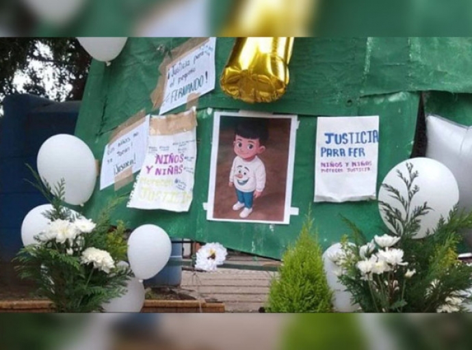 Fernandito, niño de 5 años asesinado, ya es velado en su casa