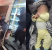 Rescatan a bebito abandonado en calles