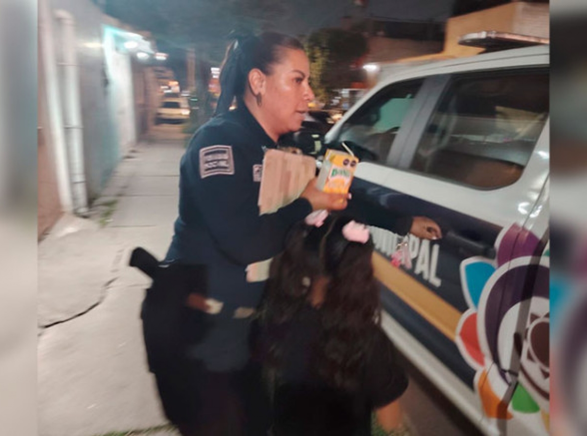 Rescatan a pequeña de 8 años que salió a buscar a su madre en calles