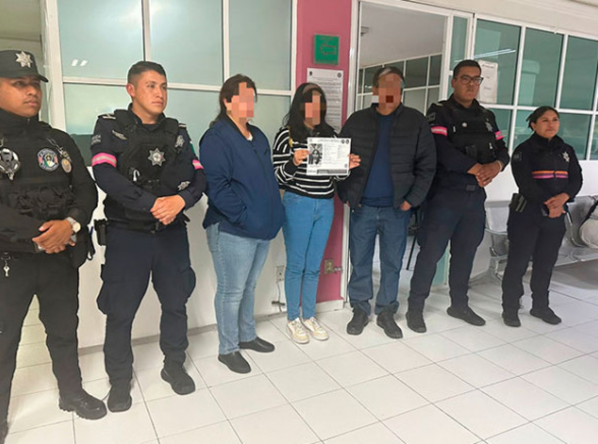 Hallan con vida a menor desaparecida