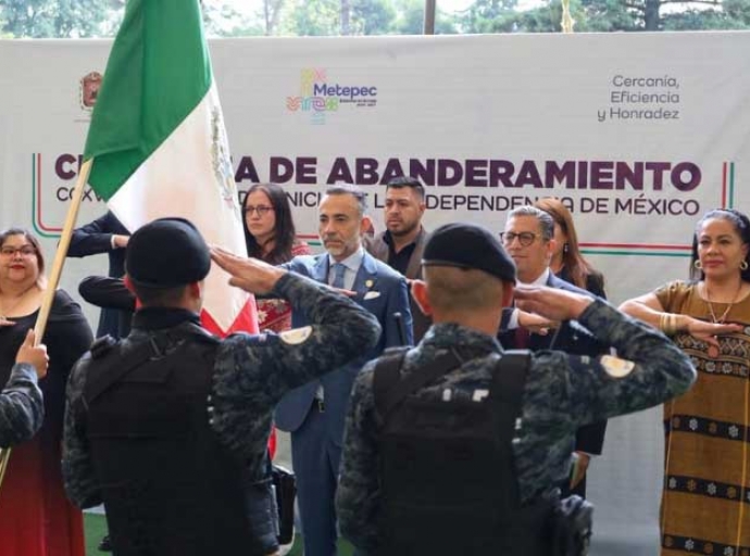 Metepec celebra el 215 aniversario de la Independencia