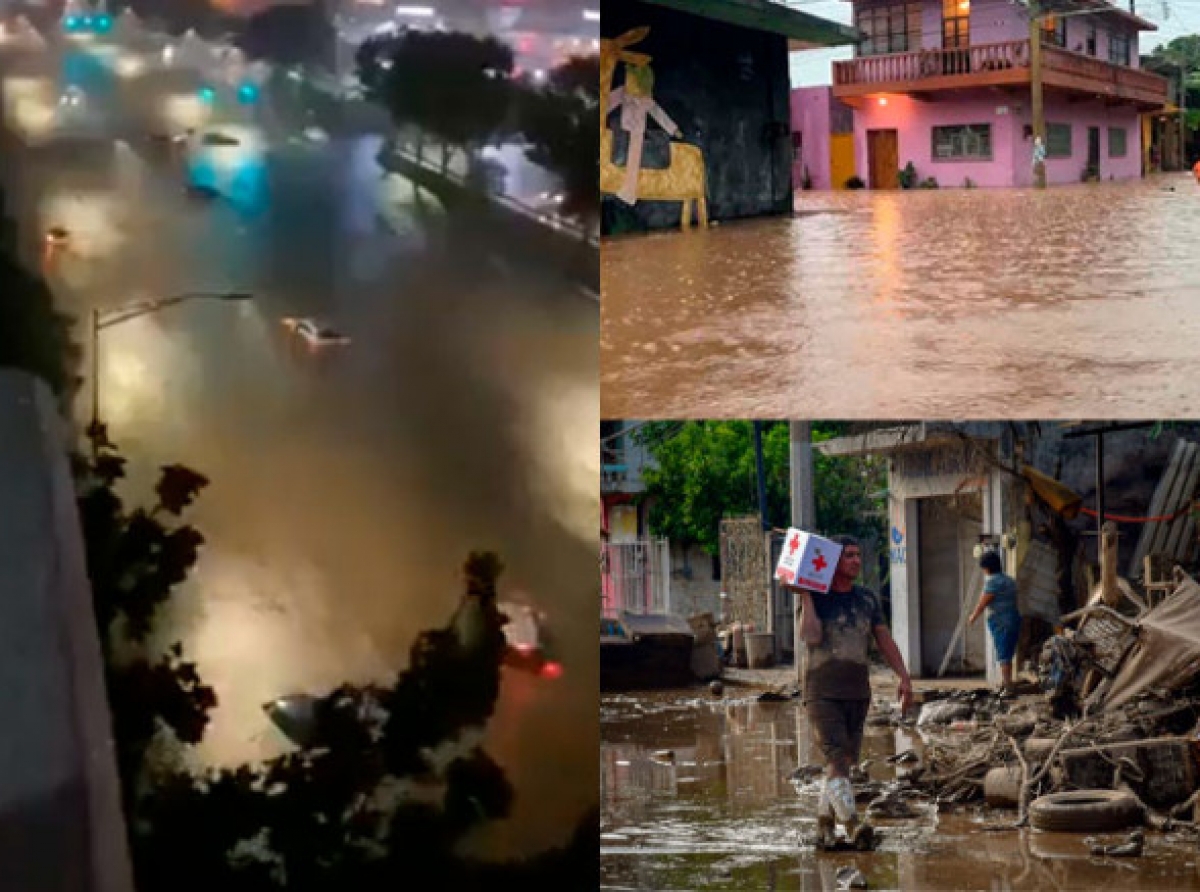 Suman 80 muertos y 18 desaparecidos por intensas lluvias en México