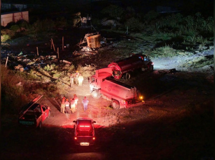 Explota polvorín clandestino