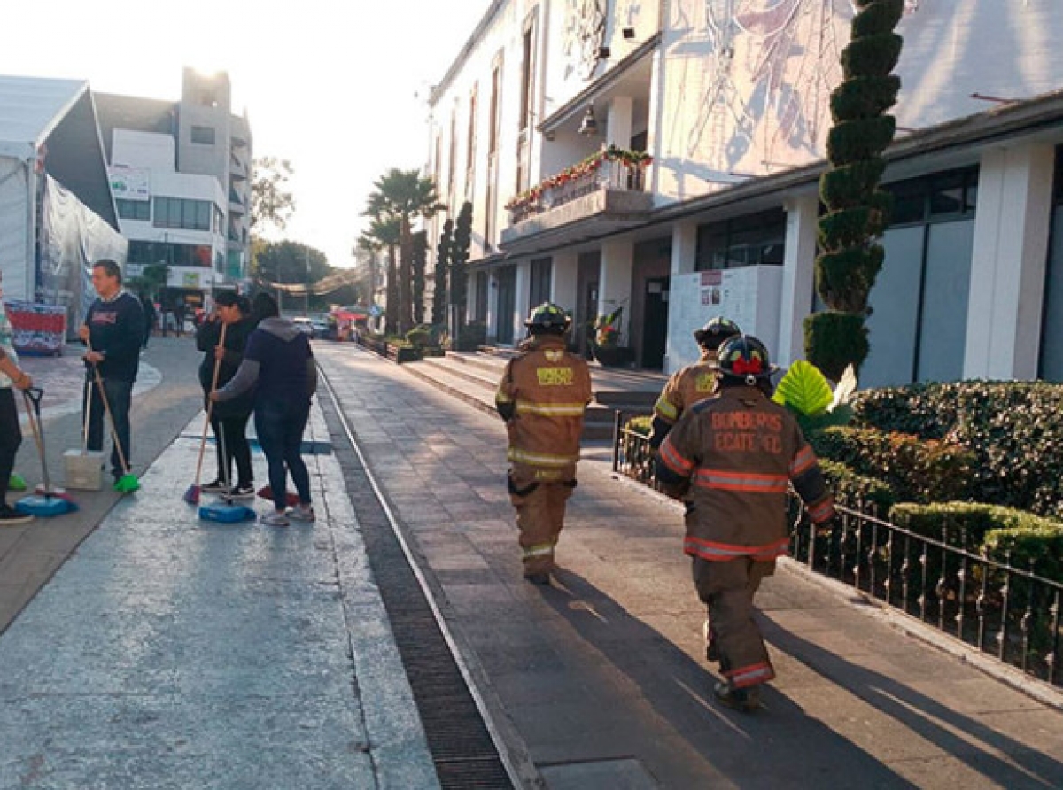 Sismo de 6.5 se percibe en el Valle de México