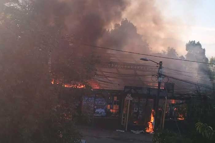  Arde bar “La Patrona” en Teotihuacán 